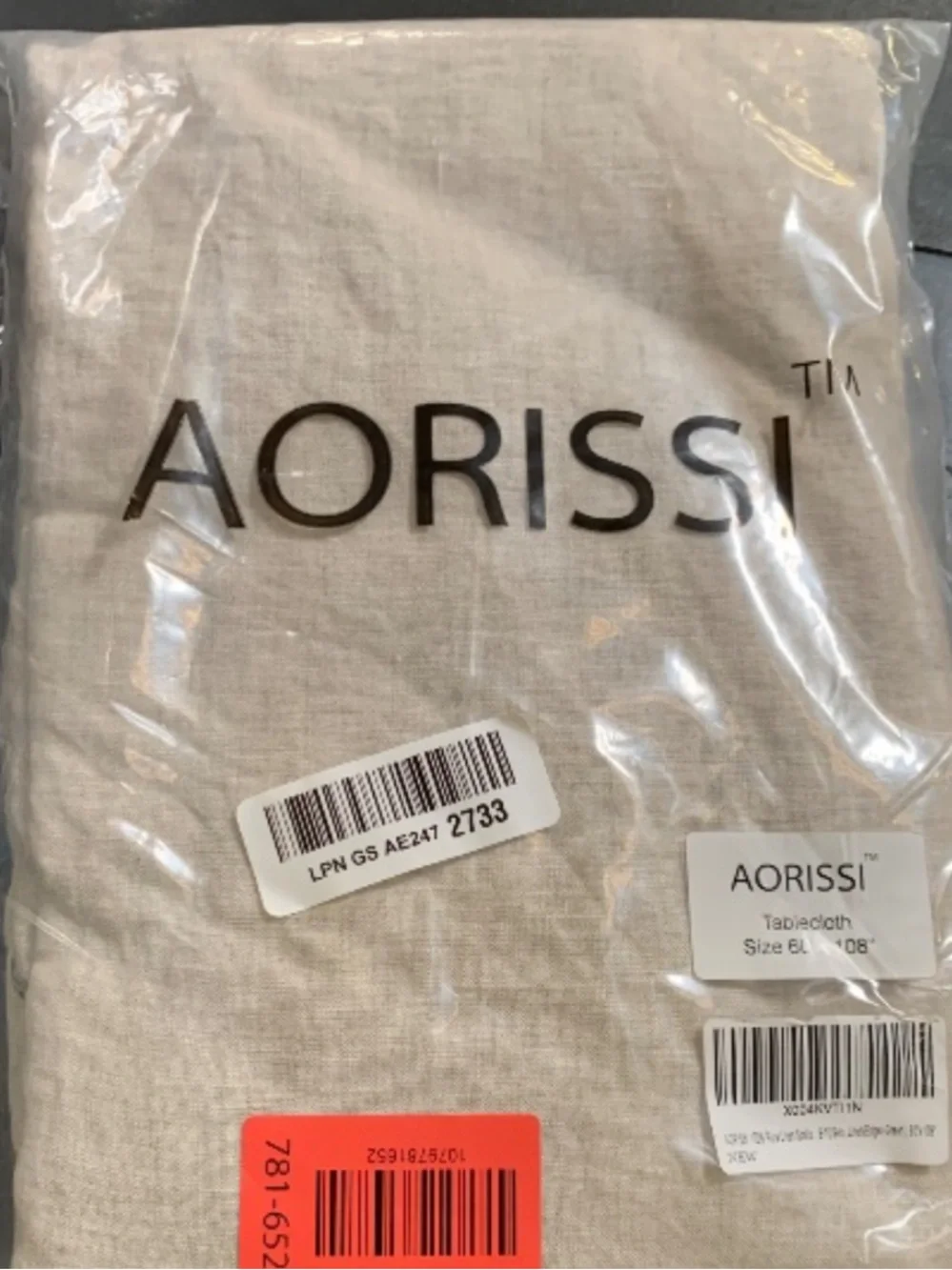 AORISSI new package